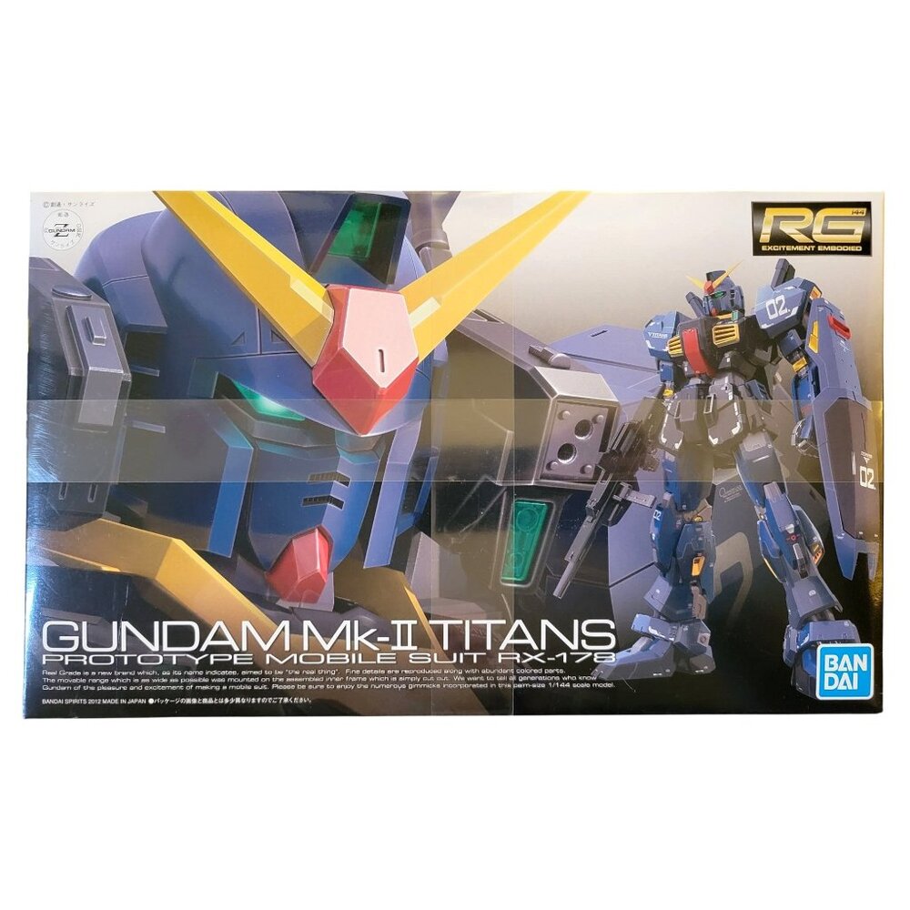 *NEW* BANDAI NAMCO Entertainment RG #07 RX-178 Gundam MK-II (Titans) BAN2166337
